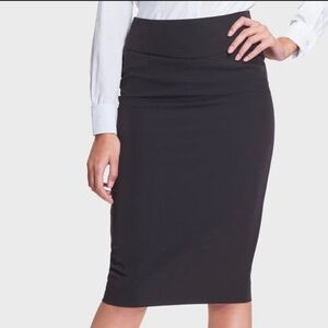 ICO Uniforms Classic Tailored Black Pencil Skirt